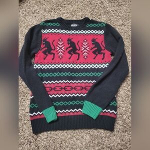 Krampus Christmas Sweater, Women's XS